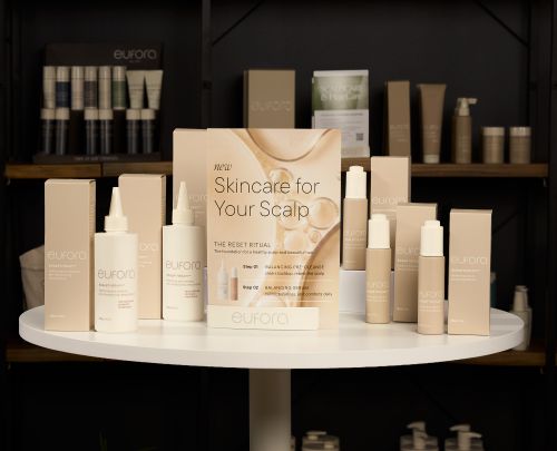 SCALPTHERAPY™ balancing pre-cleanse & balancing serum Launch Package